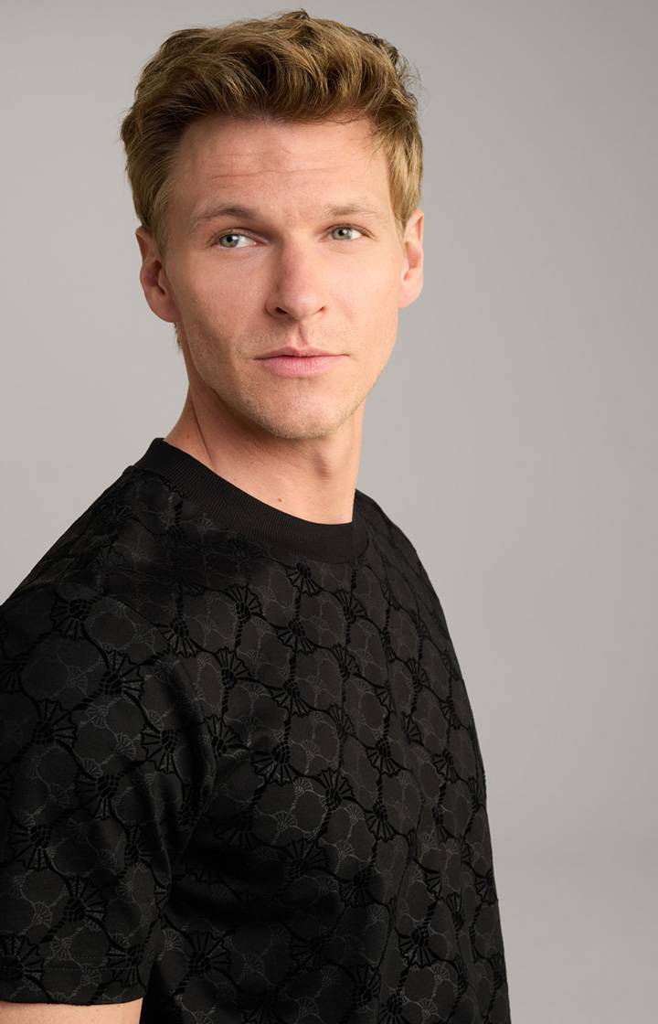 ﻿Joop Cornflower T-Shirt Panos in Schwarz Neueste Mode
