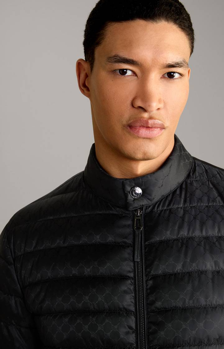 Joop Cornflower-Steppjacke Luke in Schwarz gemustert Online Outlet