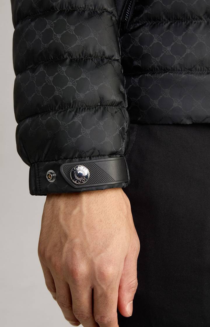 Joop Cornflower-Steppjacke Luke in Schwarz gemustert Online Outlet