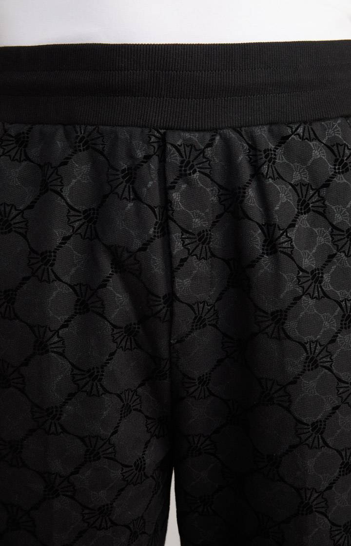 Joop Cornflower-Joggpants Thien in Schwarz gemustert Räumungsverkauf