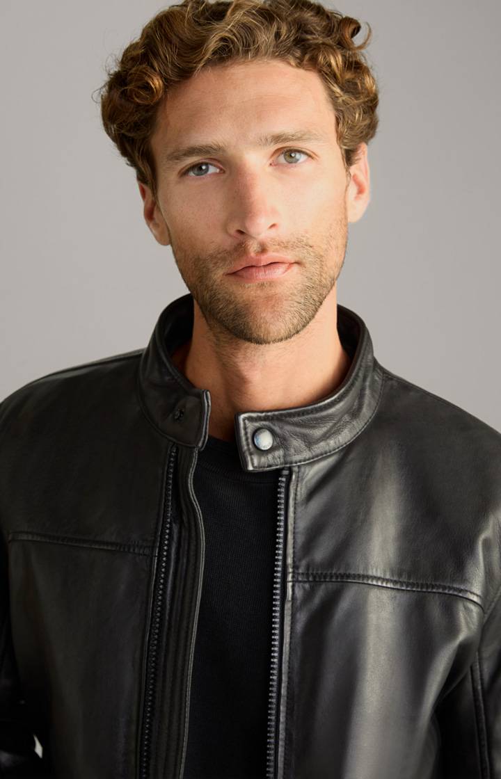 Joop Lederjacke Cleary in Schwarz Riesige Ersparnisse