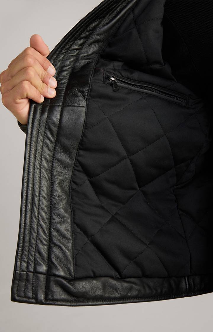 Joop Lederjacke Cleary in Schwarz Riesige Ersparnisse