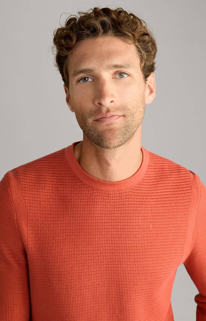 Joop Strickpullover Conrados in Orange Wochenangebot