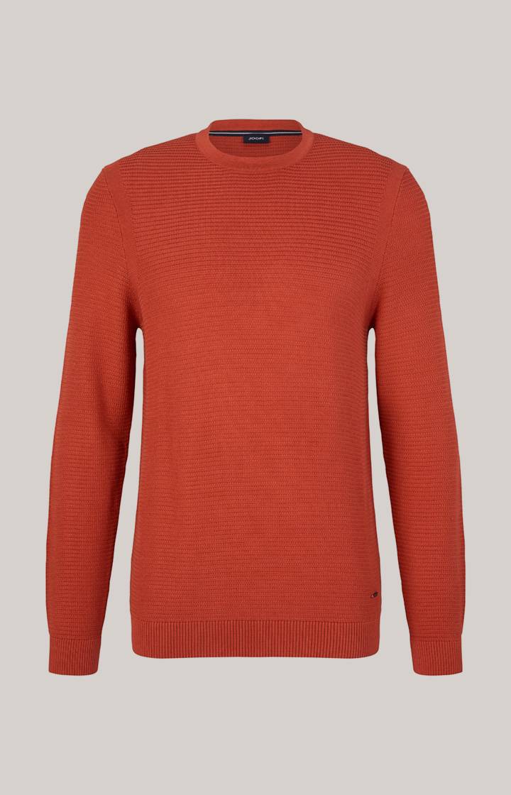 Joop Strickpullover Conrados in Orange Wochenangebot