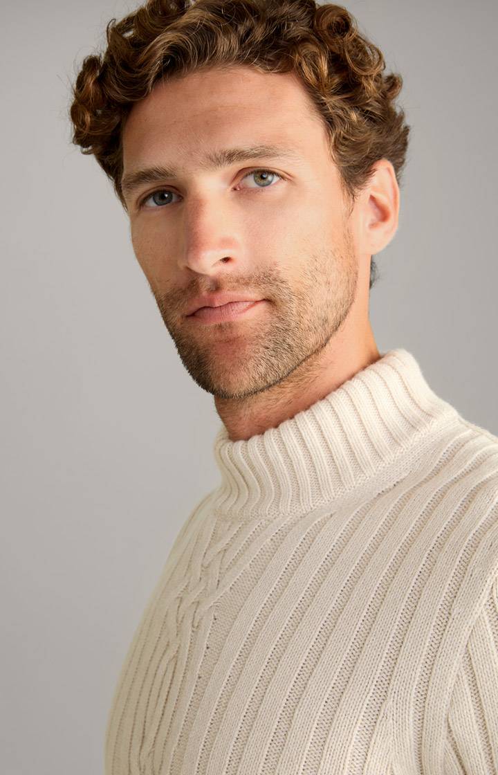 Joop Cashmere-Mix-Pullover Brianor in Beige Letzte 2 Tage