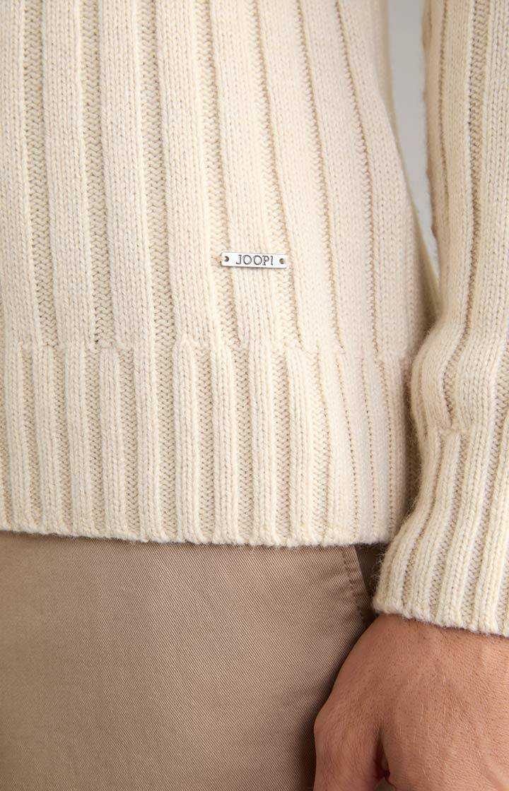Joop Cashmere-Mix-Pullover Brianor in Beige Letzte 2 Tage