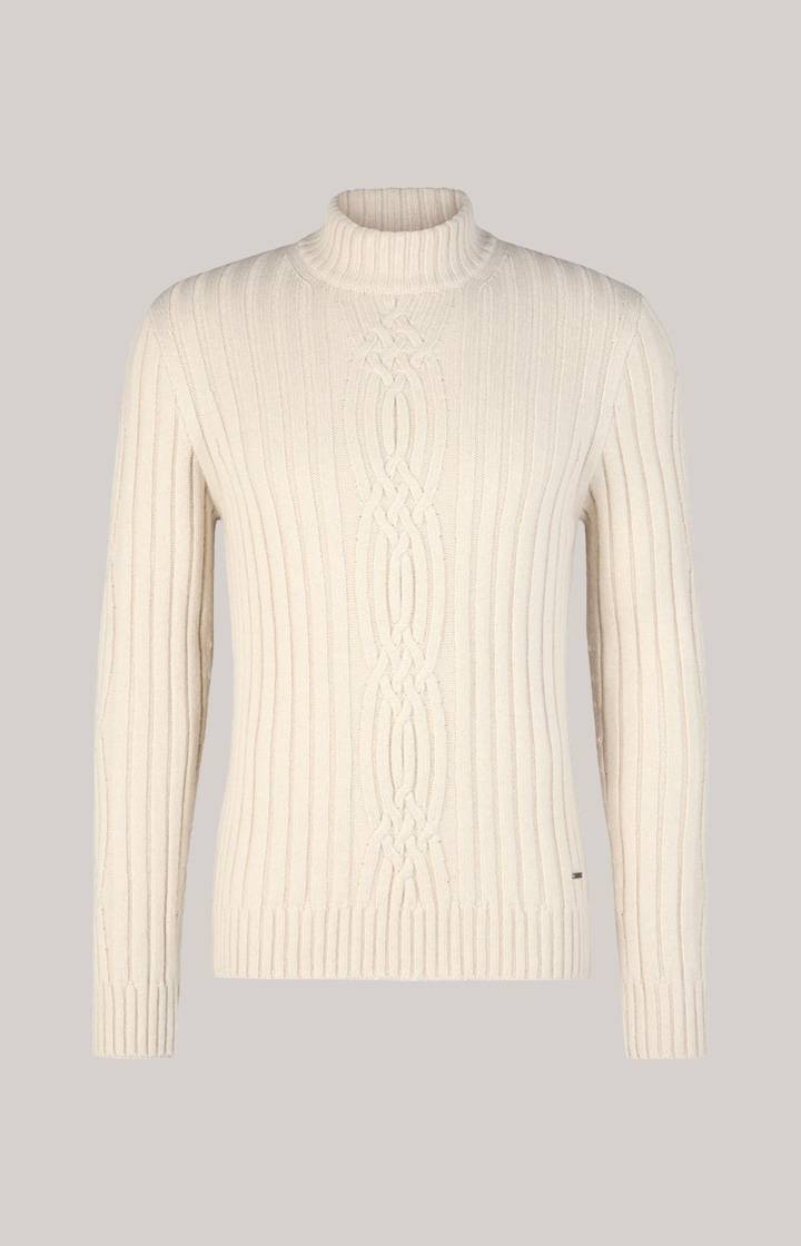 Joop Cashmere-Mix-Pullover Brianor in Beige Letzte 2 Tage