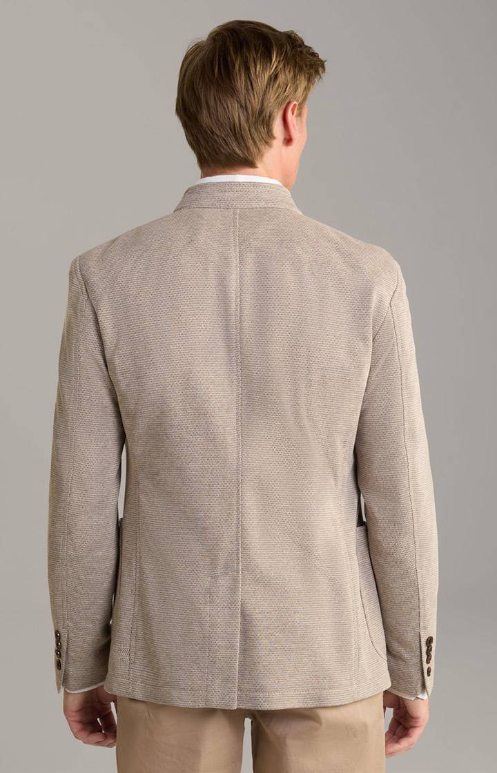 Joop Jersey-Sakko Hiro in Beige meliert Letzter Tag