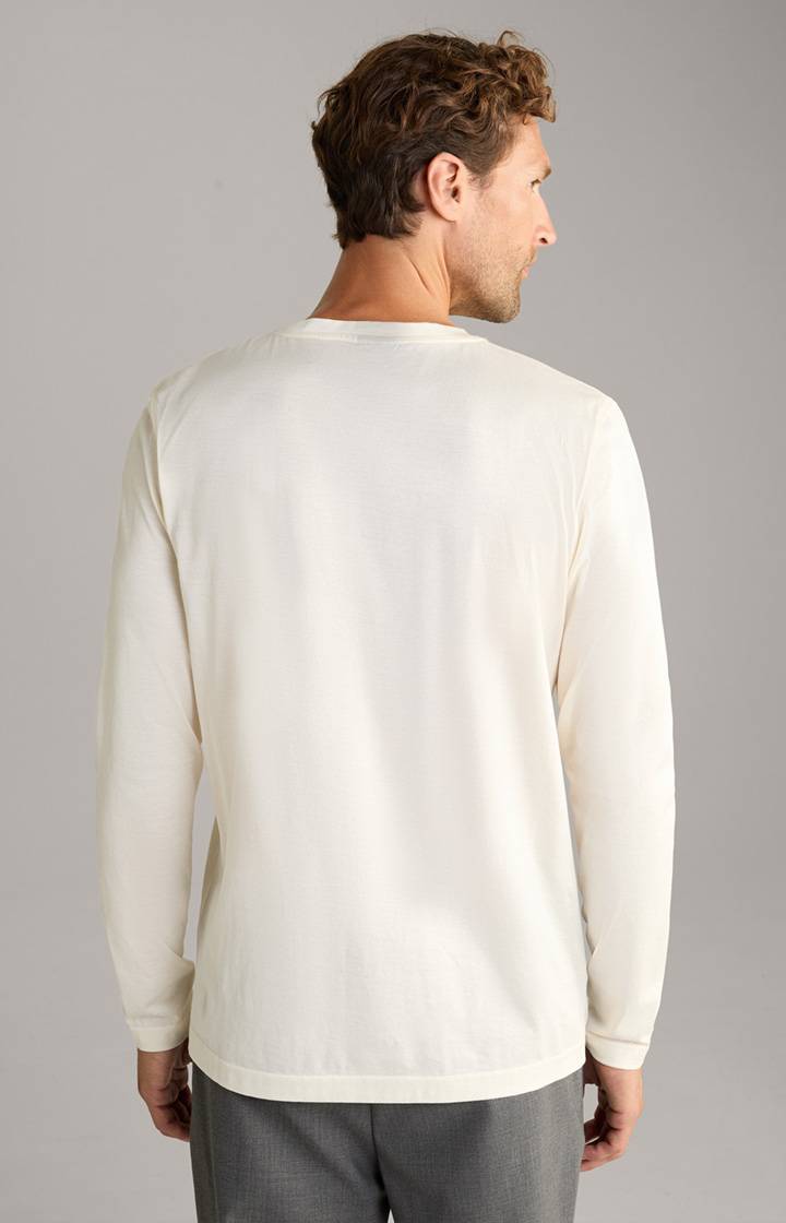Joop Longsleeve Baseo in Creme Nur für heute