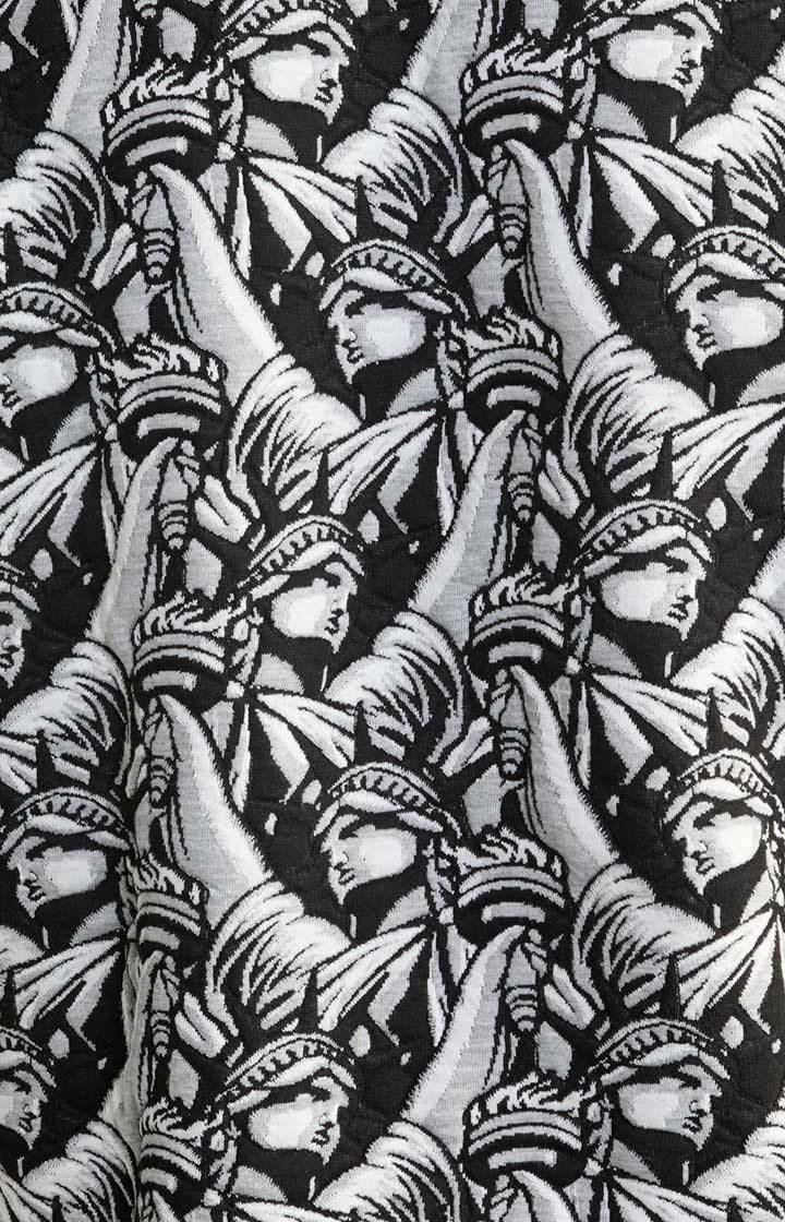 Joop Jacquard-Blouson Danger in Schwarz gemustert Speichern exportieren