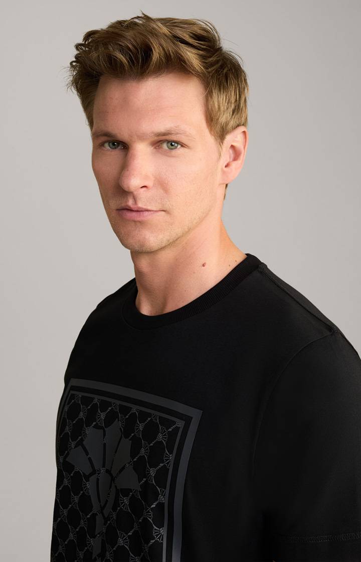 Joop Cornflower-T-Shirt Bilal in Schwarz Im Verkauf