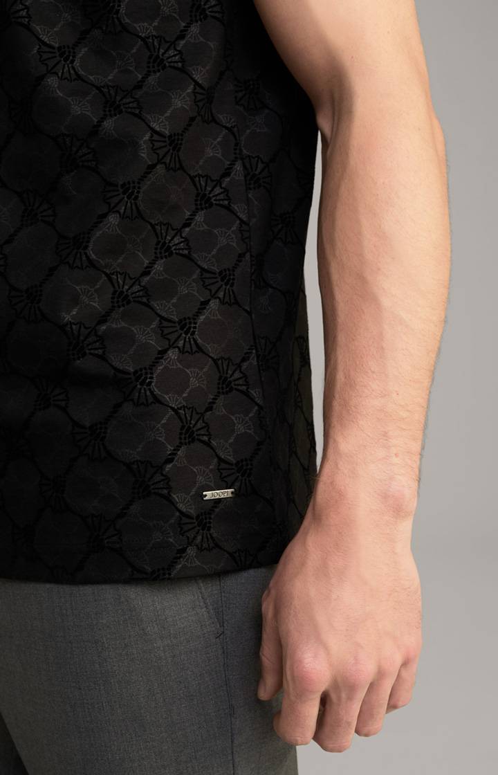 Joop Cornflower-Poloshirt Benito in Schwarz 50% Rabatt für begrenzte Zeit