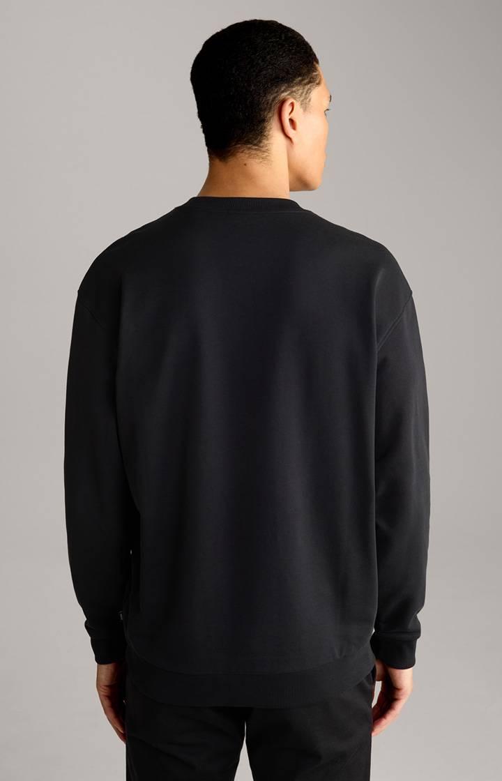 Joop Cornflower-Sweatshirt Cruz in Schwarz Rabatte dieses Monats