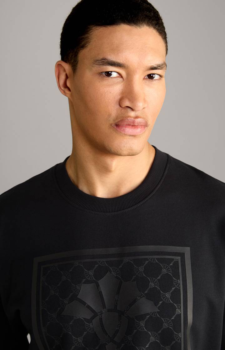 Joop Cornflower-Sweatshirt Cruz in Schwarz Rabatte dieses Monats