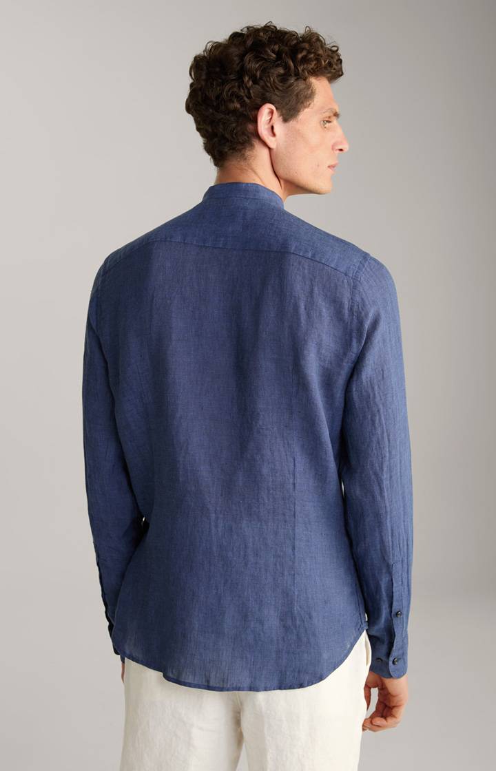 Joop Leinen-Hemd Pebo in Navy Blitzverkäufe