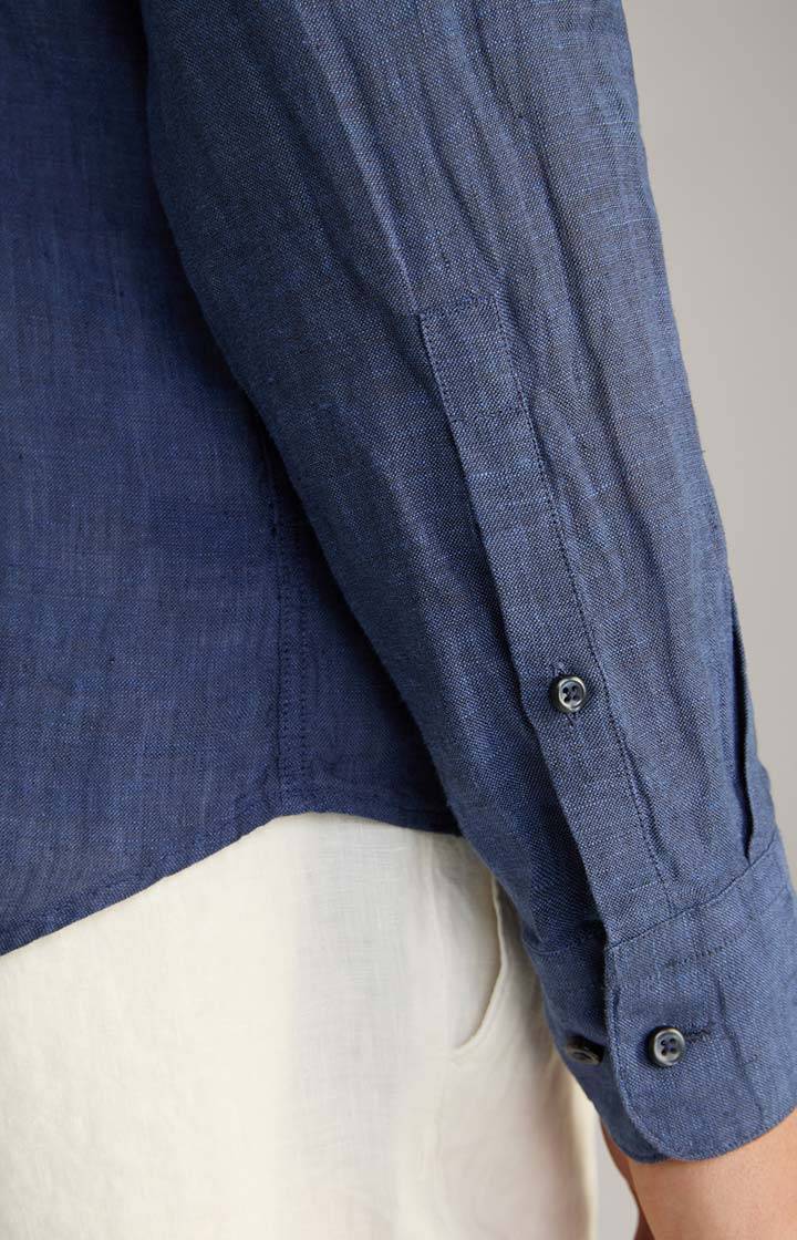 Joop Leinen-Hemd Pebo in Navy Blitzverkäufe