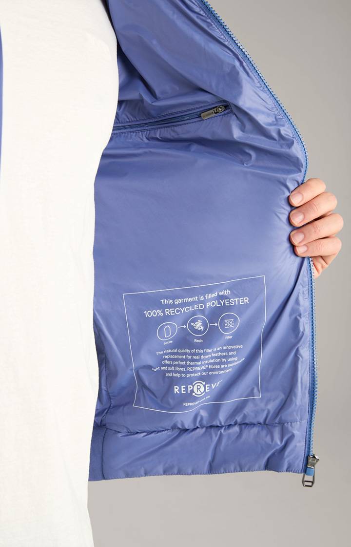 Joop Steppjacke Boros in Hellblau Rabatt