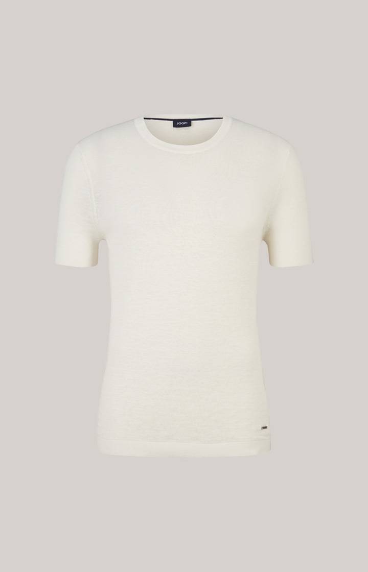 Joop Leinenmix-T-Shirt Maroso in Offwhite Weihnachtsangebot