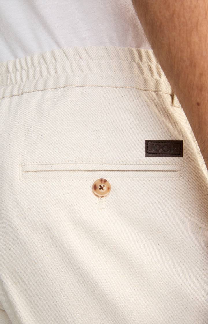 Joop Leinenmix-Shorts Dinghy in Offwhite Vatertagsangebot