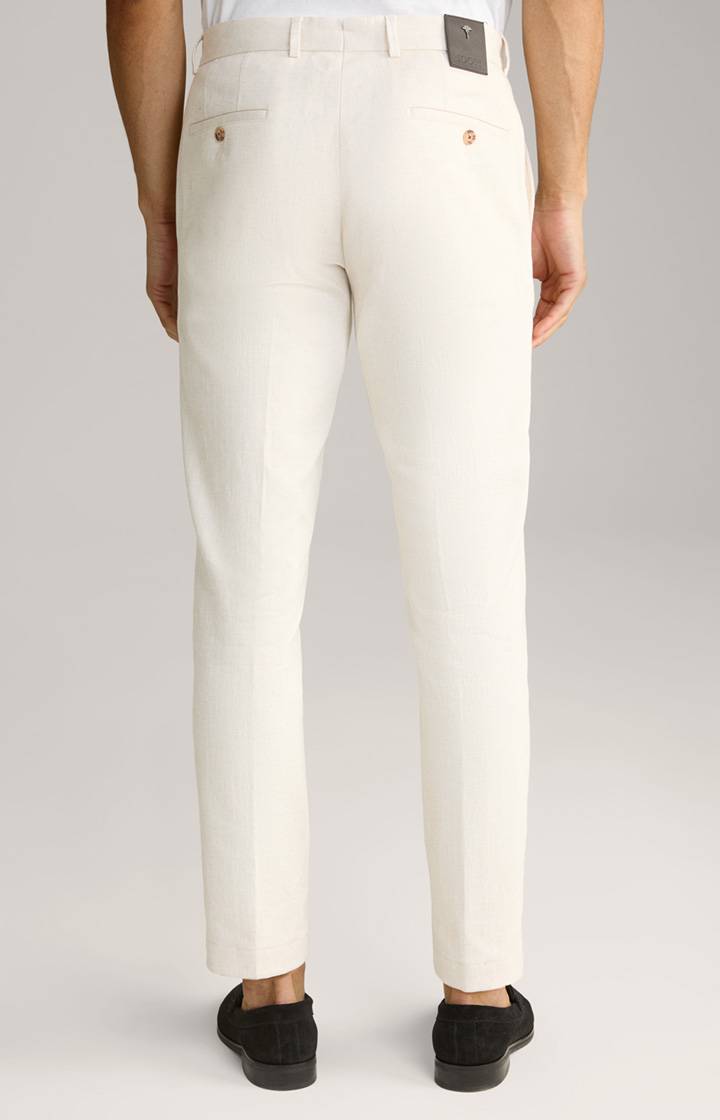 Joop Leinenmix Chino Hank in Creme Neueste Mode