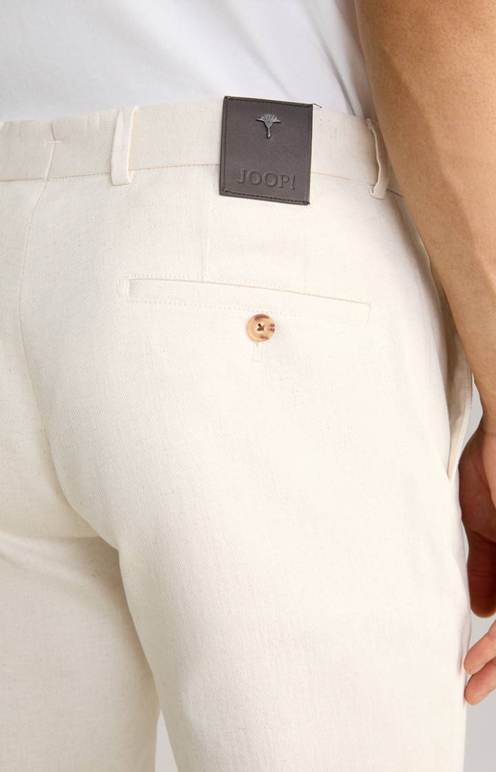 Joop Leinenmix Chino Hank in Creme Neueste Mode