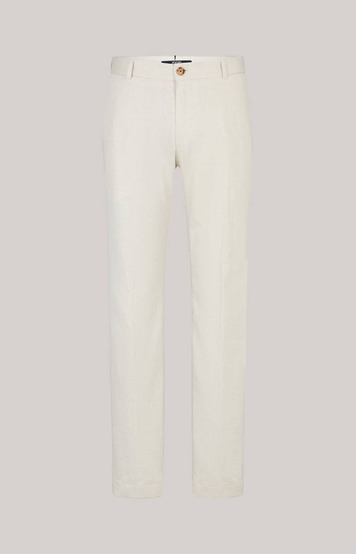 Joop Leinenmix Chino Hank in Creme Neueste Mode