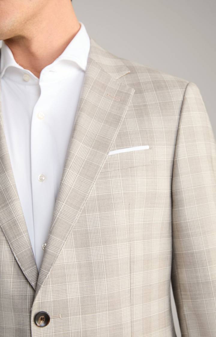Joop Anzug Herby-Blayr in Beige kariert Online Outlet