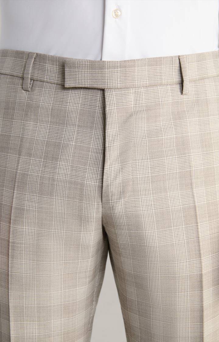 Joop Anzug Herby-Blayr in Beige kariert Online Outlet