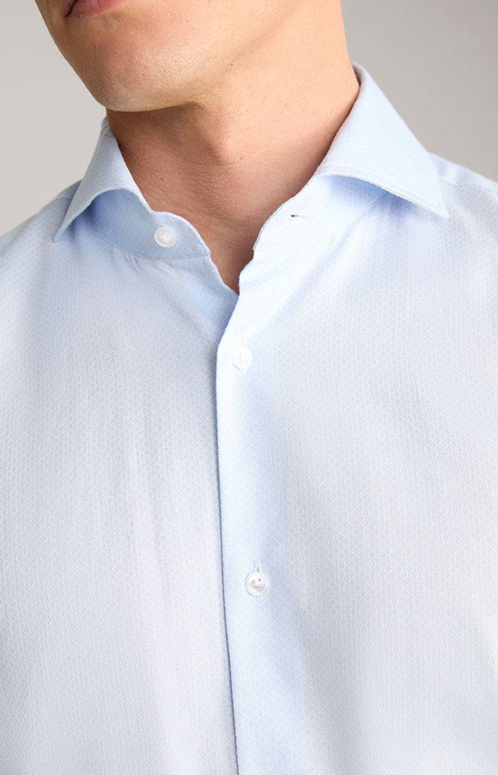 Joop Hemd Pai in Hellblau gemustert Bestseller