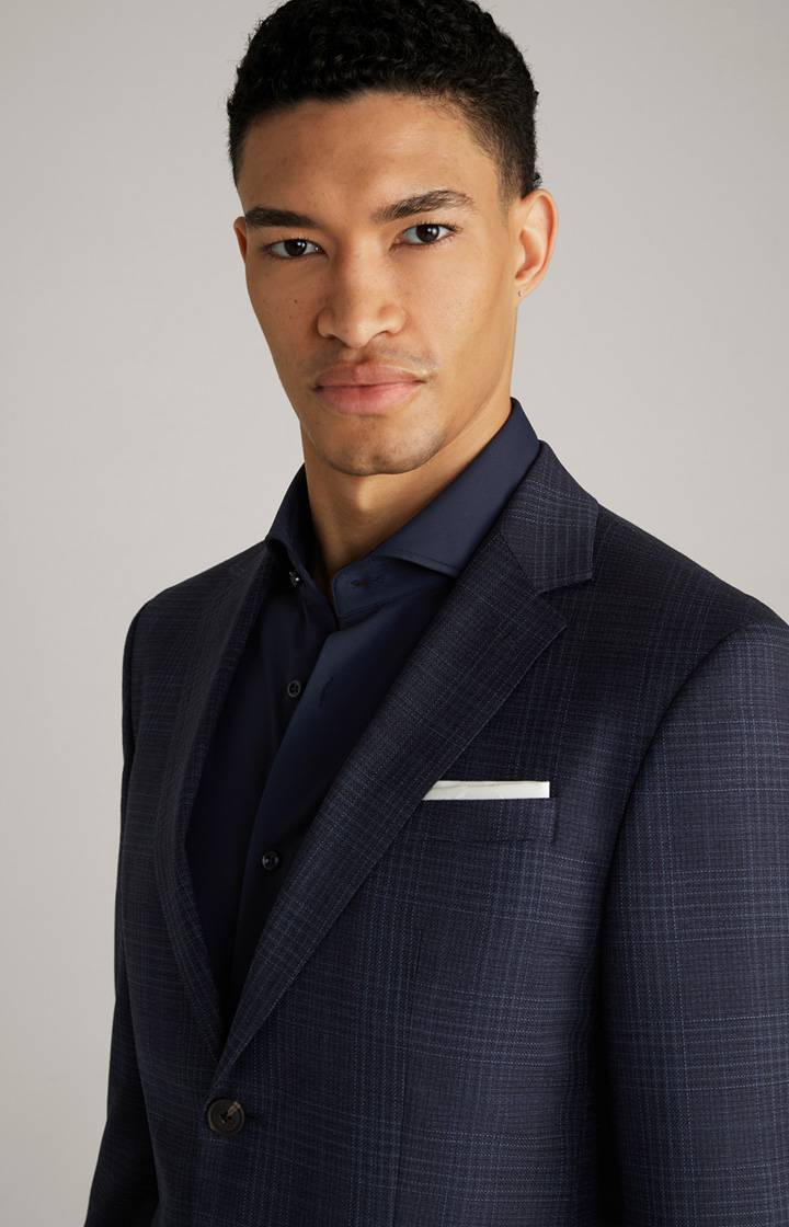 Joop Anzug Damon-Gun in Navy kariert Super Sparpreis