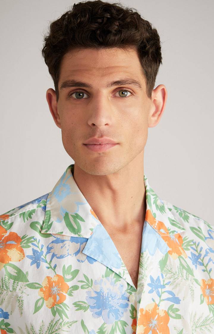 Joop Hemd Hanes in Weiß gemustert Discount Store für neue Produkte