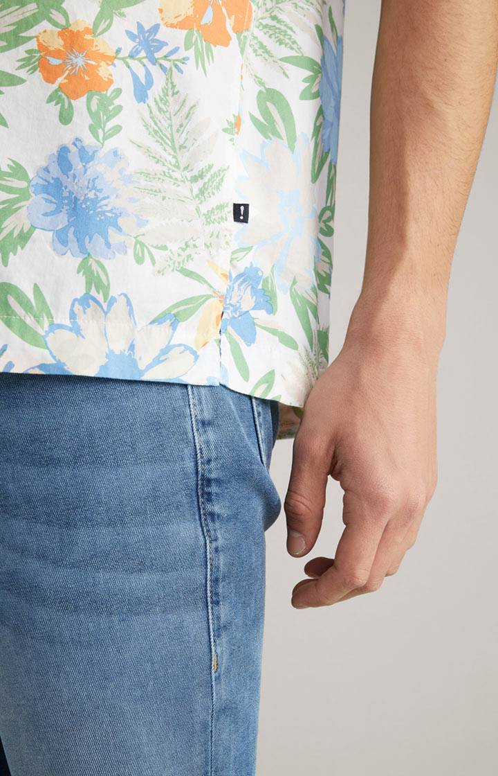 Joop Hemd Hanes in Weiß gemustert Discount Store für neue Produkte