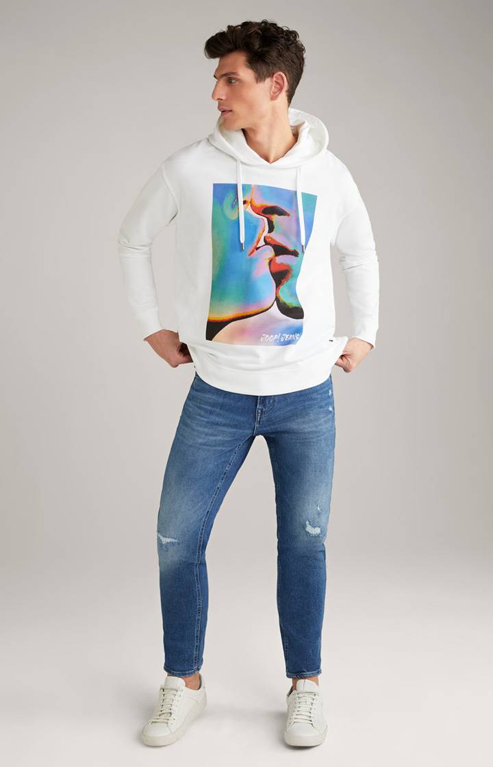 Joop Hoodie Sebastiano in Weiß Versandkostenfrei
