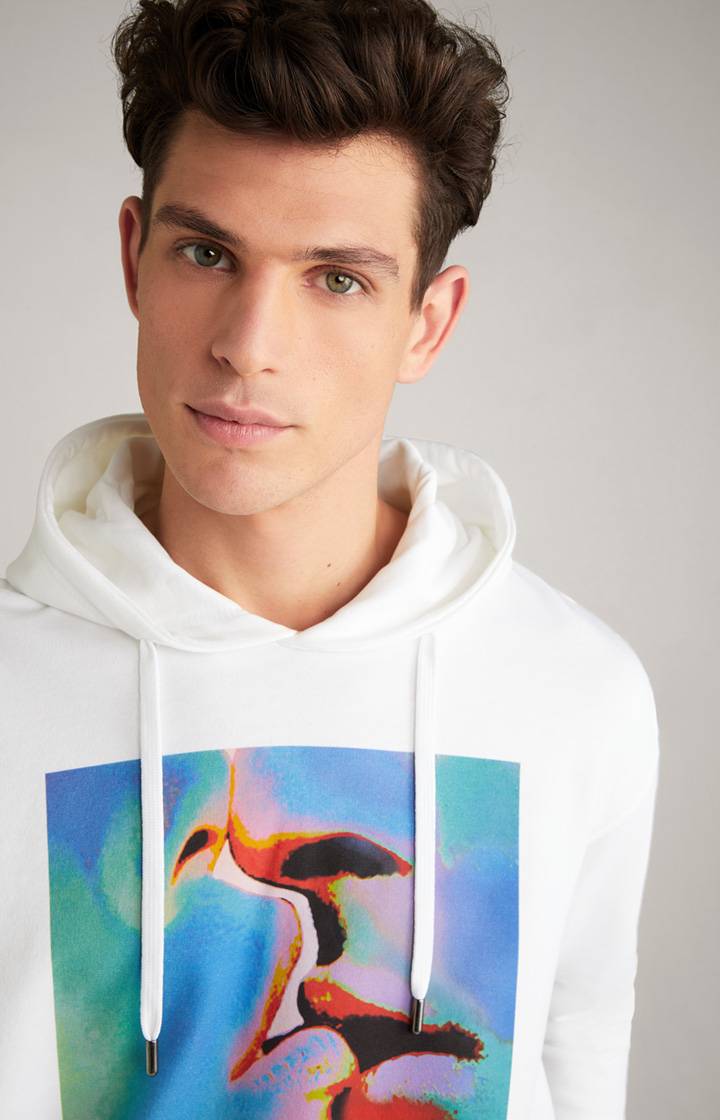 Joop Hoodie Sebastiano in Weiß Versandkostenfrei