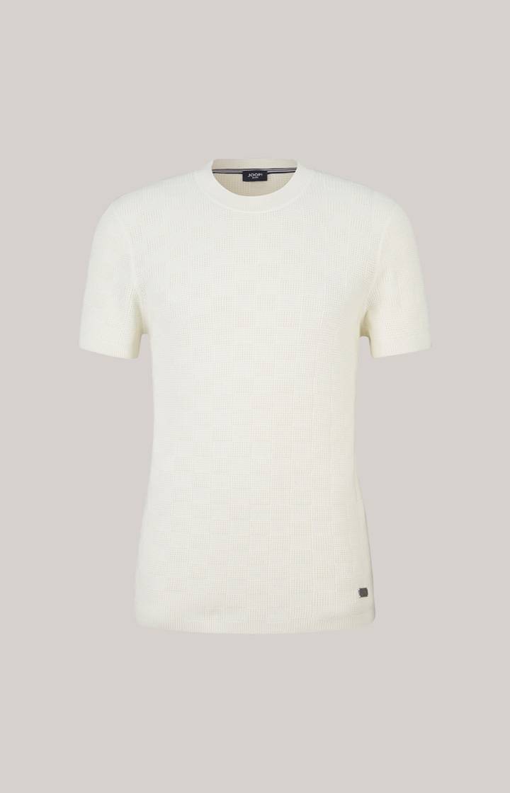 Joop Strick-Shirt Heiri in Creme Flash Sale