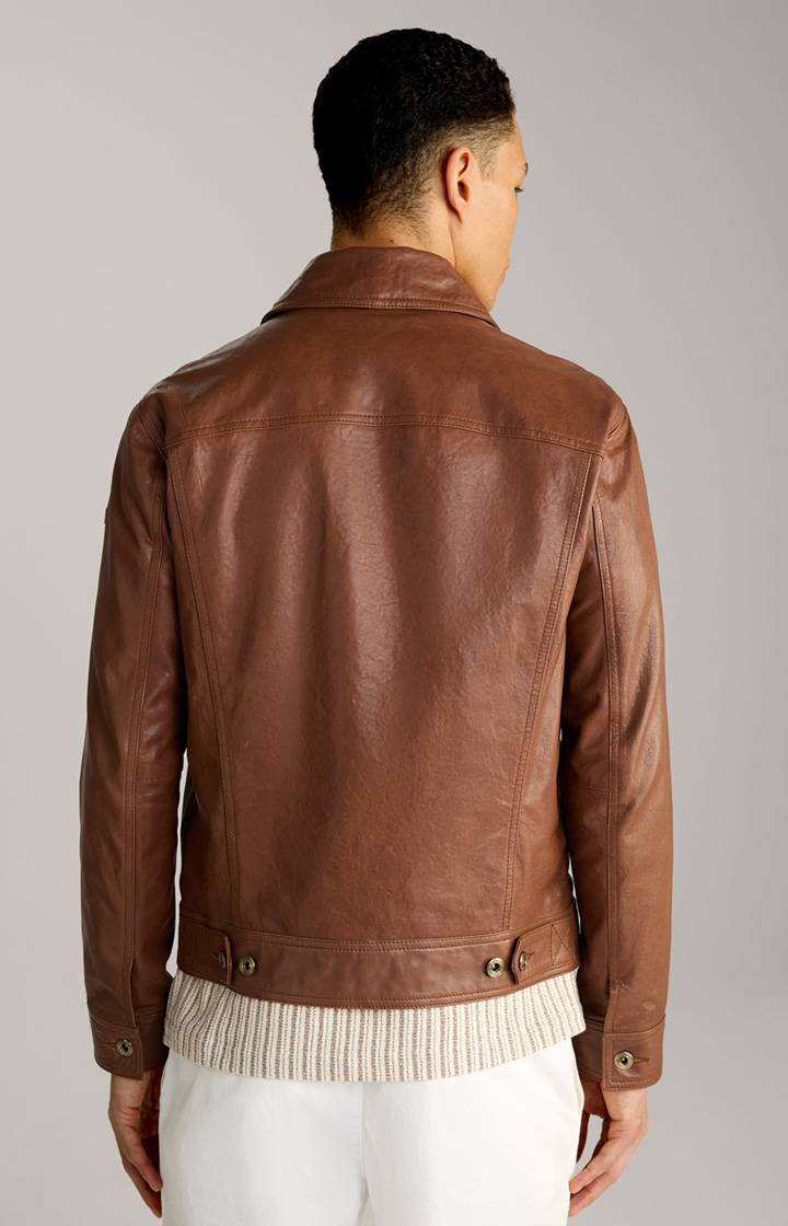 Joop Lederjacke Jean in Braun Preisnachlass