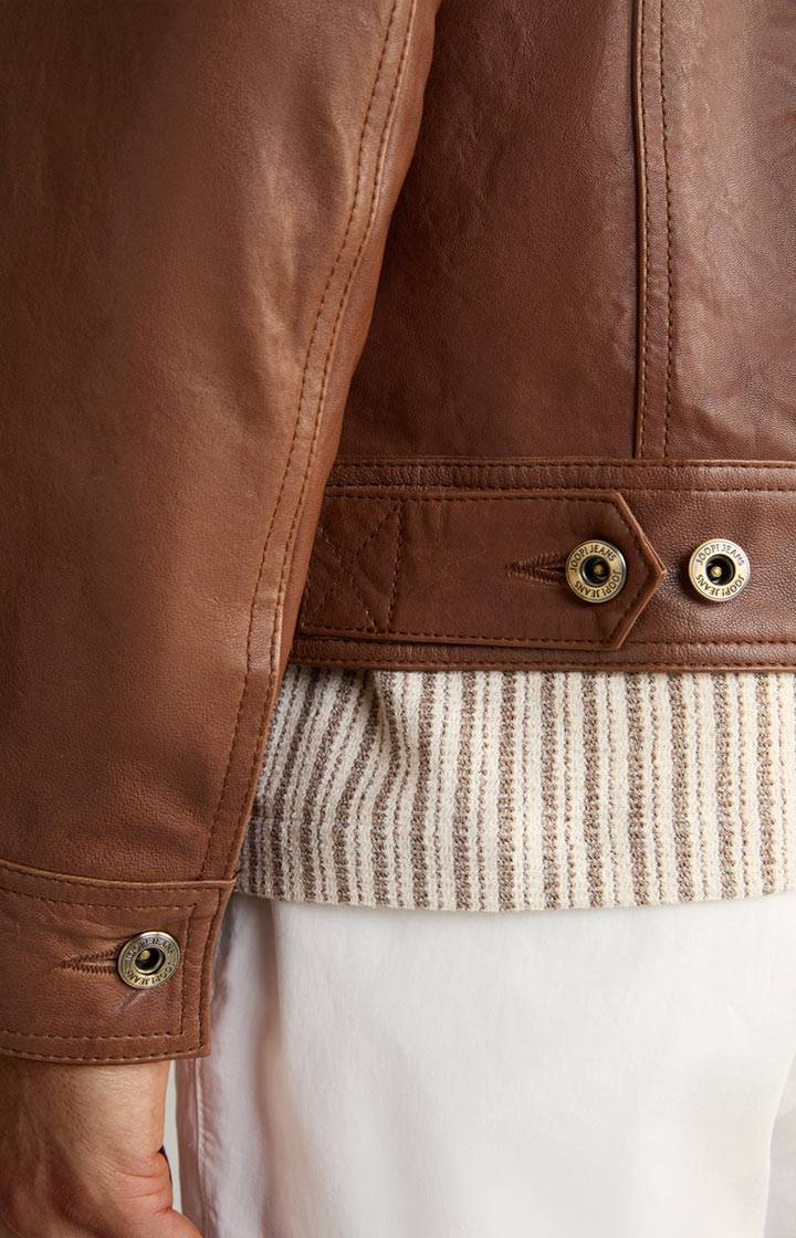 Joop Lederjacke Jean in Braun Preisnachlass