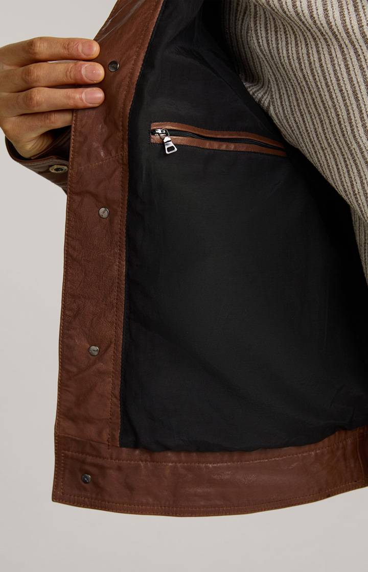 Joop Lederjacke Jean in Braun Preisnachlass