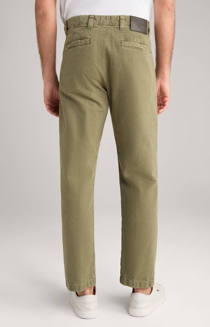Joop Baumwoll-Chino Len in Oliv Lagerräumung