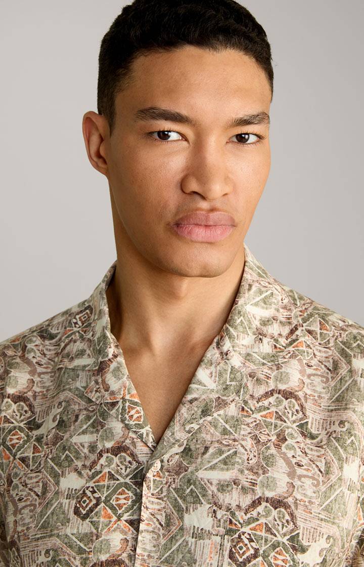 Joop Viskose-Hemd Hanes in Beige gemustert Tägliche Deals