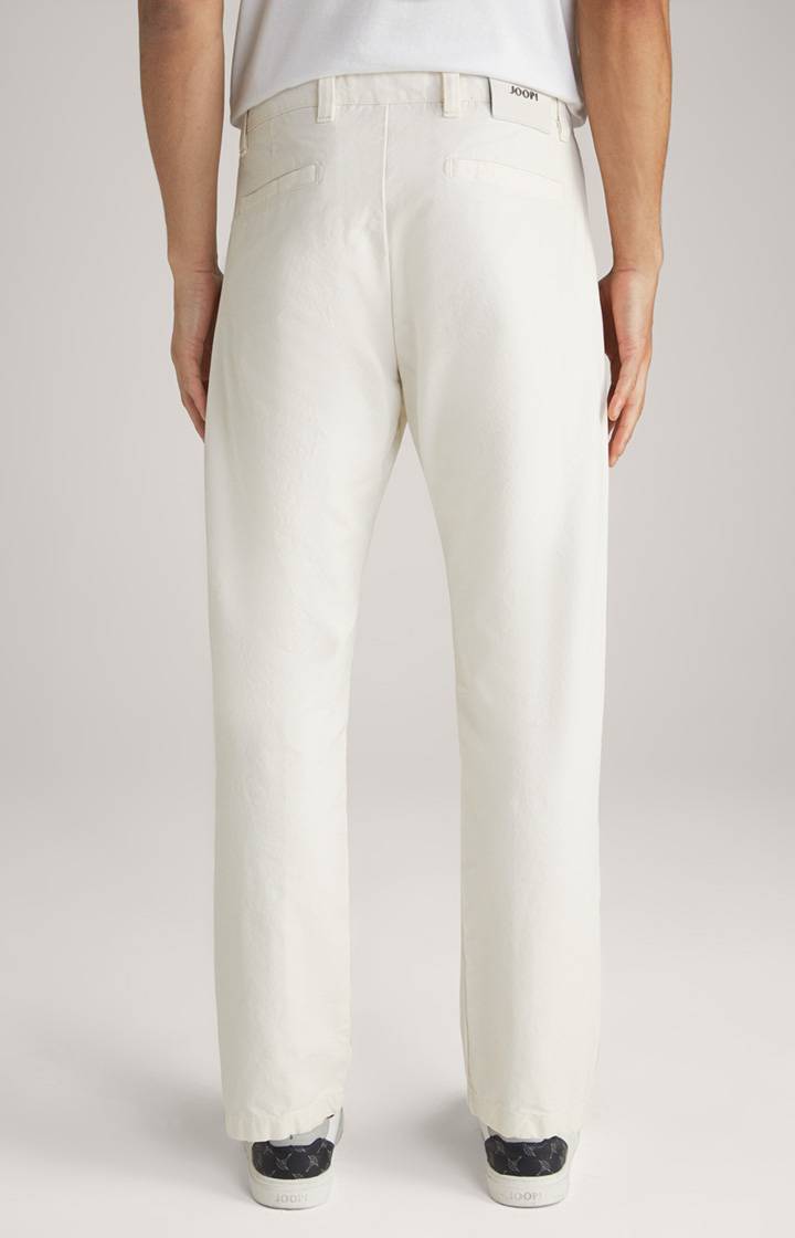 Joop Baumwoll-Chino Len in Offwhite JETZT KAUFEN