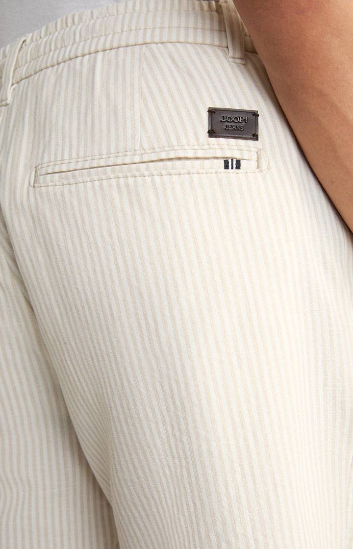 Joop Leinenmix-Shorts Ruby in Beige gestreift Bis zu 55% Rabatt