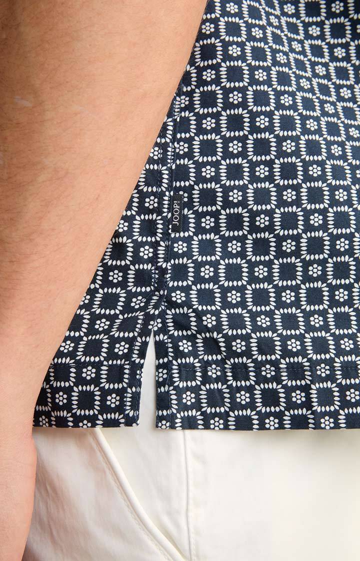 Joop Hemd Hanes in Dunkelblau/Weiß Clearance-Verkauf