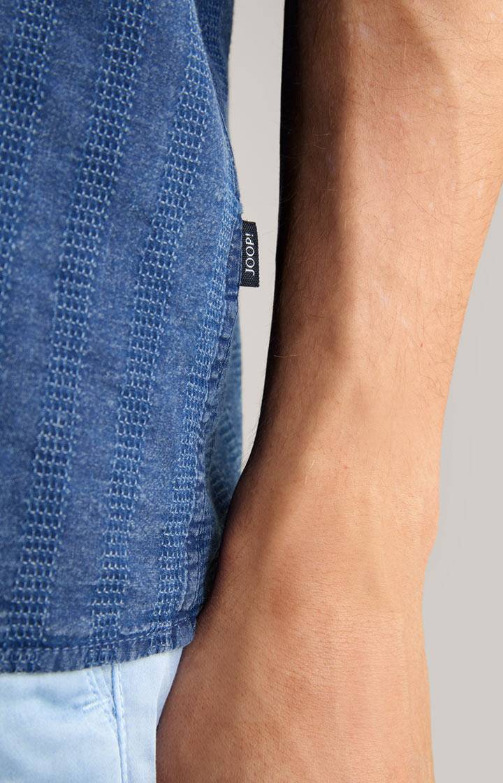 Joop Hemd Hanno in Denim Blau Speichern exportieren