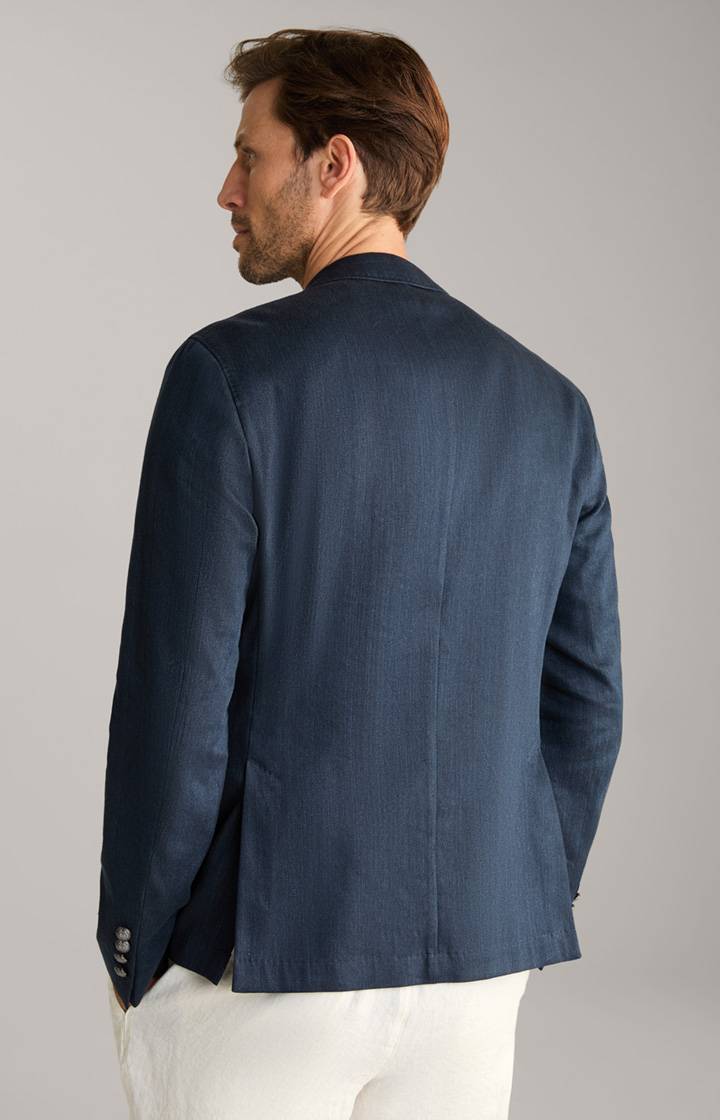 Joop Leinenmix-Sakko Heathrow in Denim Blue Im Verkauf