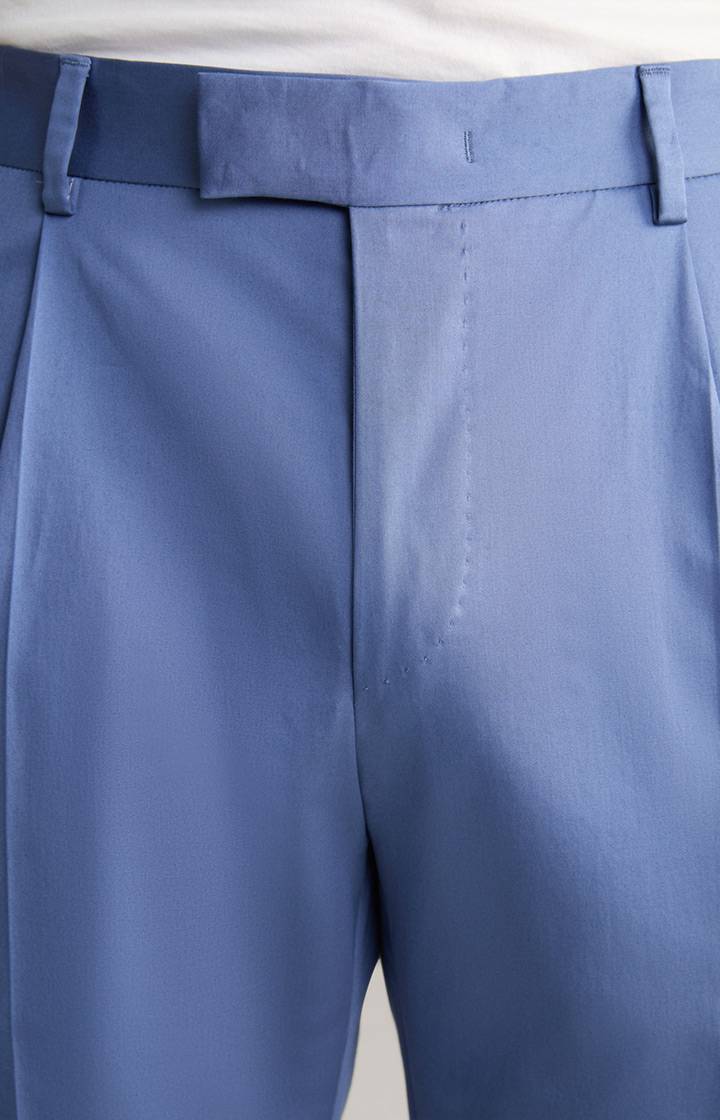 Joop Baumwoll-Baukasten-Hose Bennet in Hellblau Verkauf