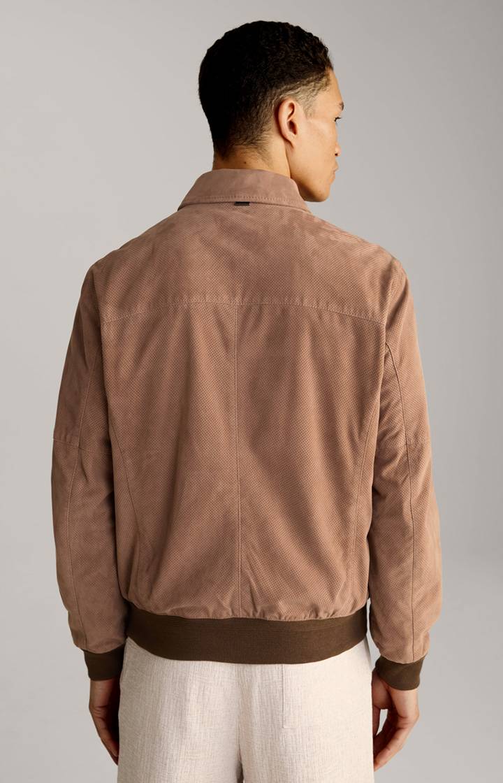 Joop Ziegenvelours-Lederjacke Laup in Hellbraun Kostenloser Versand
