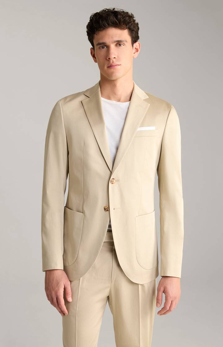 Joop Baumwoll-Baukasten-Sakko Dash in Beige Rabatt