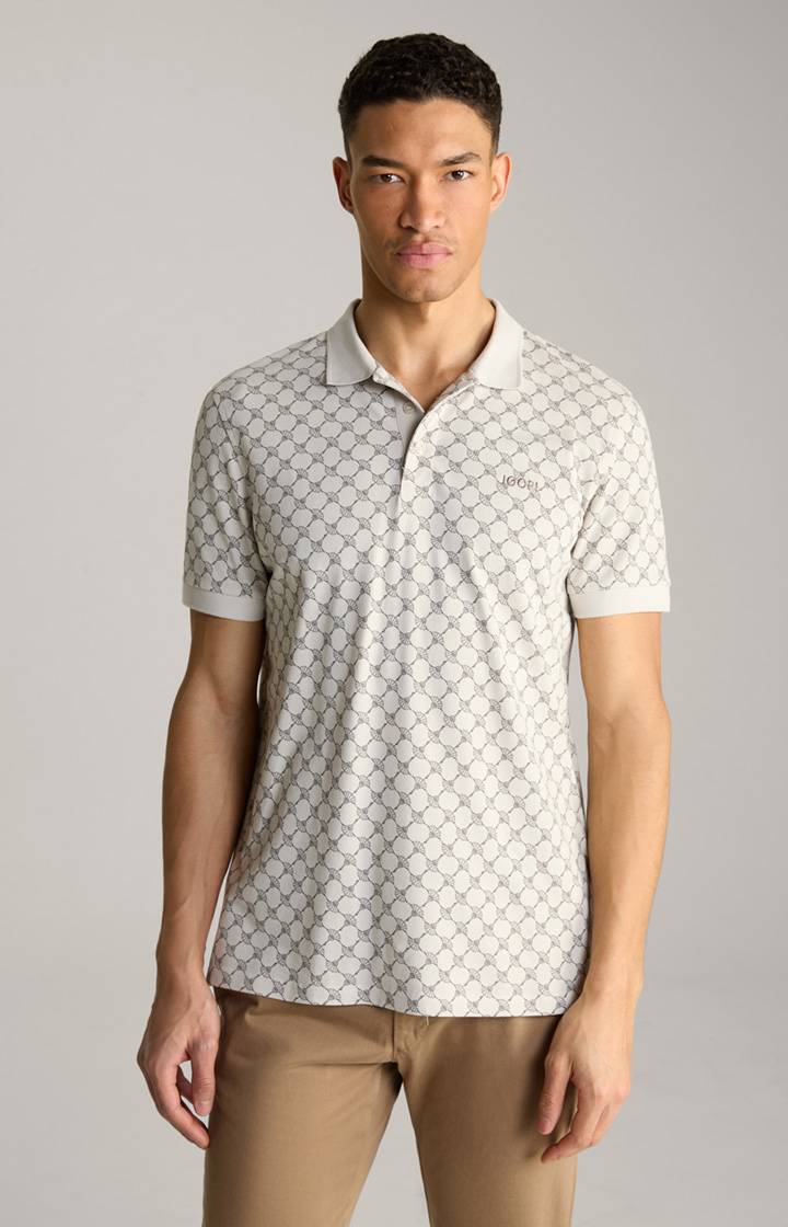 Joop Cornflower Poloshirt Paigam in Offwhite gemustert Black Friday