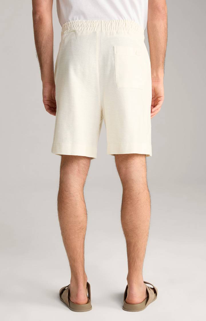 Joop Baumwoll-Shorts Damiano in Creme strukturiert Vatertagsangebot